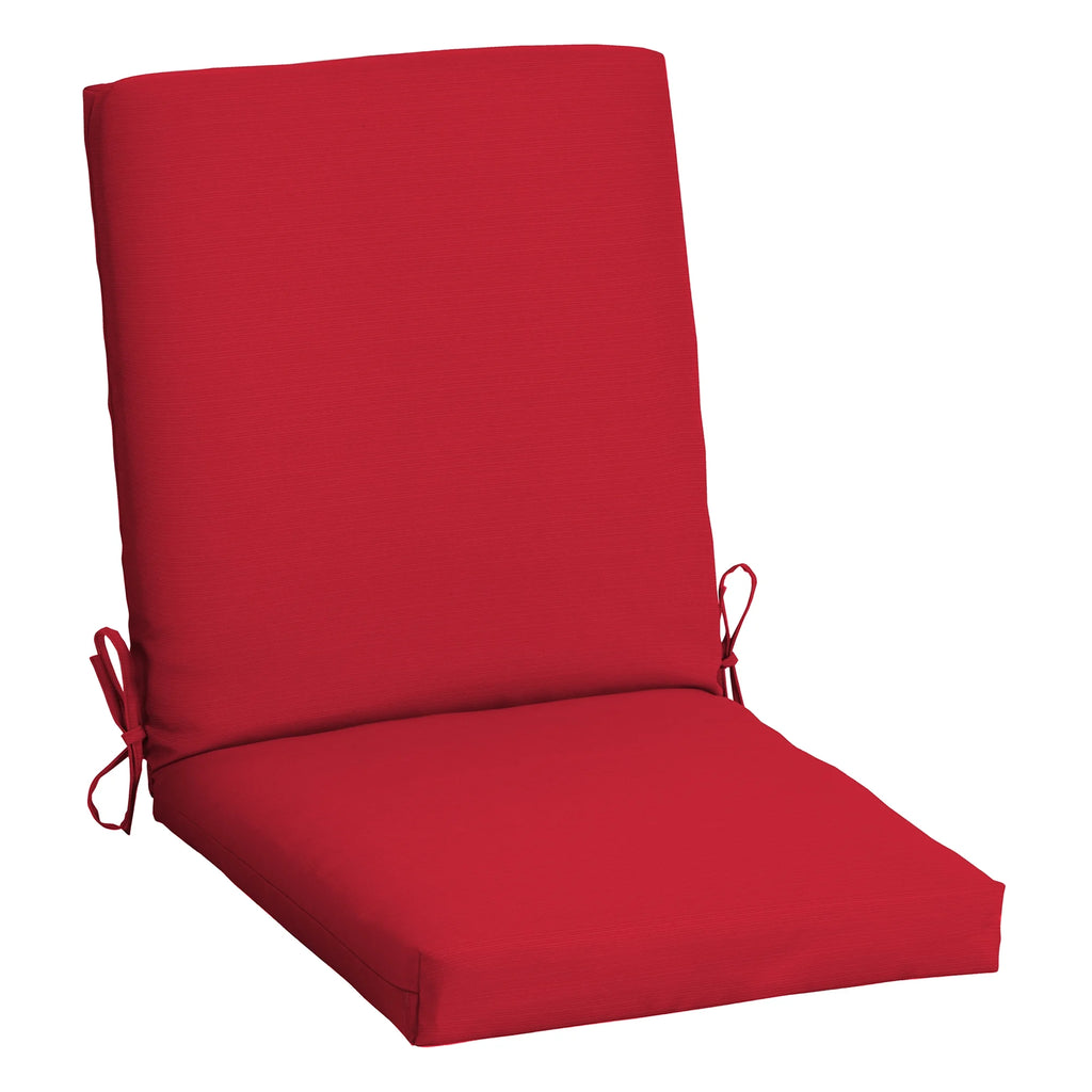 Tan Rectangle Outdoor Chair Cushion U21160