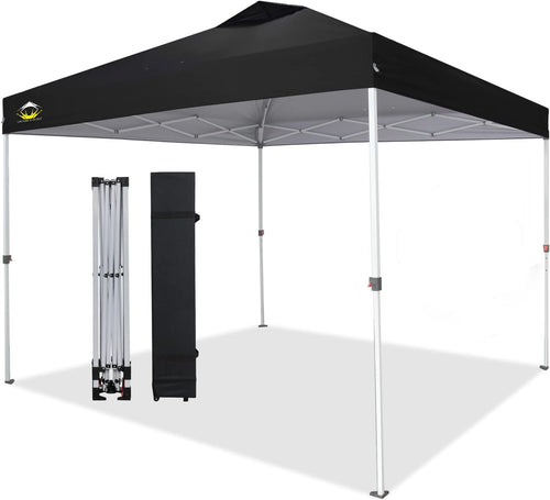 10x10 Pop up Canopy Tent with Wheeled Carry Bag H985071