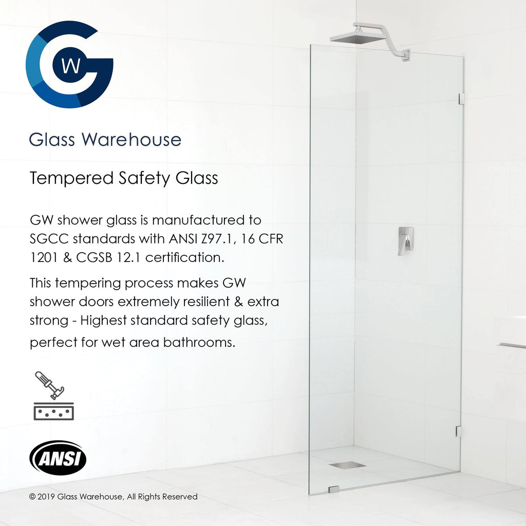 Frameless Arched Shower Door U957894