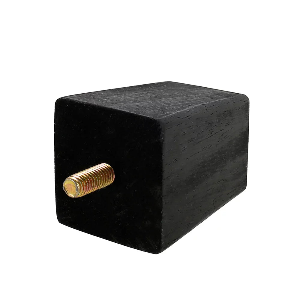 4PCS Wooden Furniture Legs Black 6CM X397439