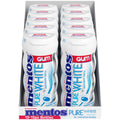 Mentos Pure White Gum Sweet Mint 15 Piece Bottle P820