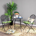3 Pieces Metal Folding Bistro Set M6717