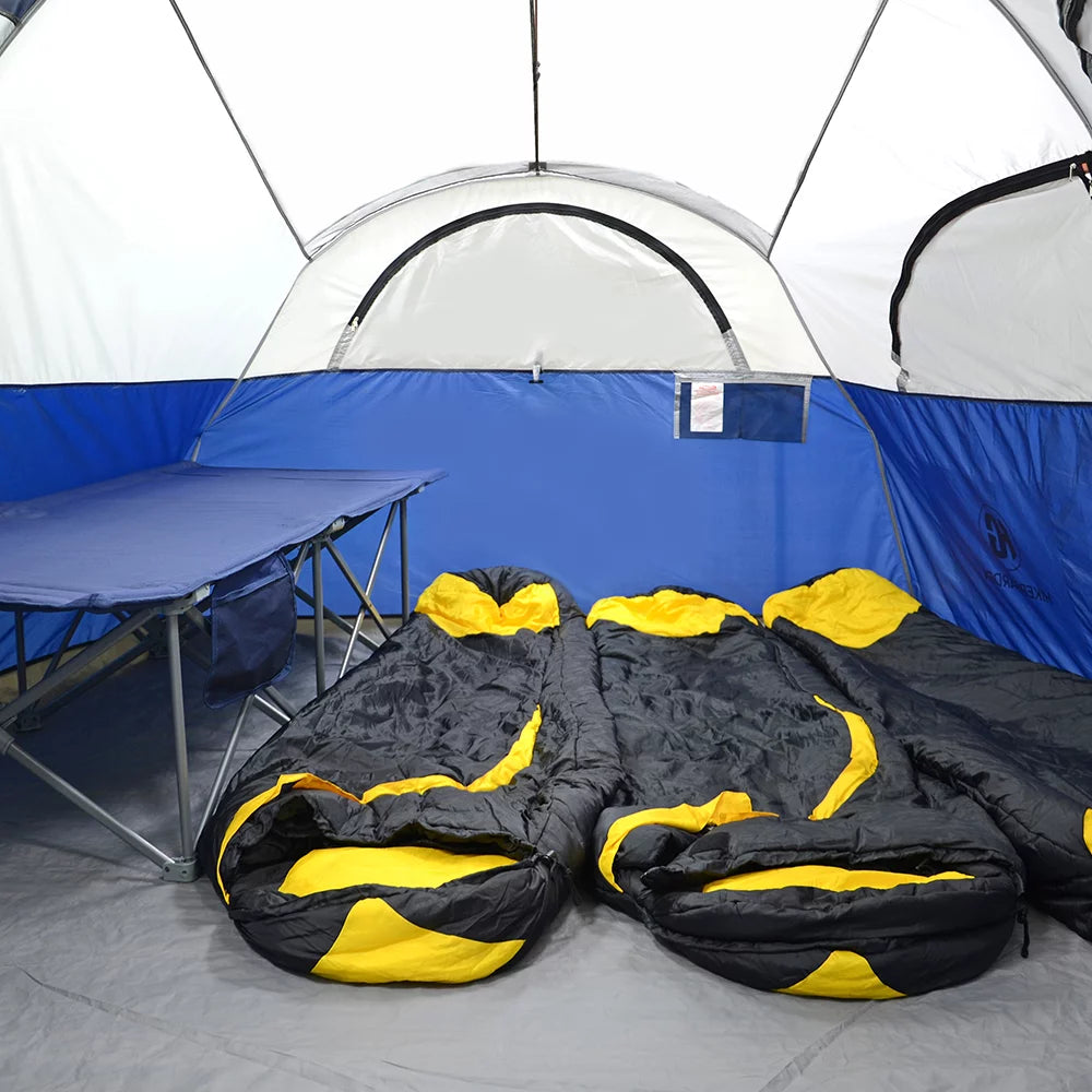 12 Person Waterproof 3 Room Camping Tent C7792