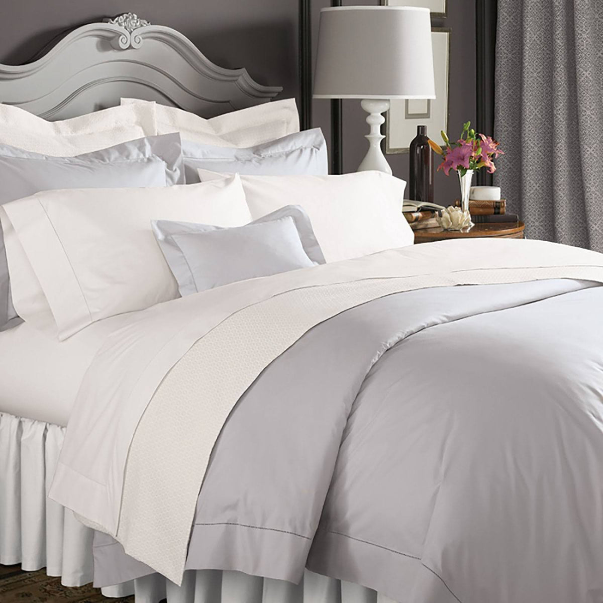 Ivory King Sham X253