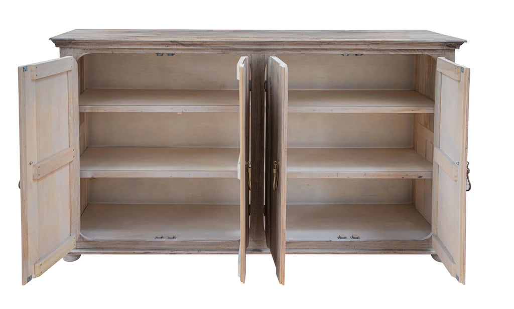 72 in. Distressed Wood Credenza M898