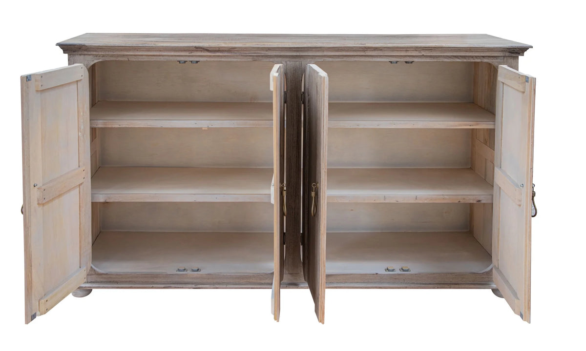 72 in. Distressed Wood Credenza M898