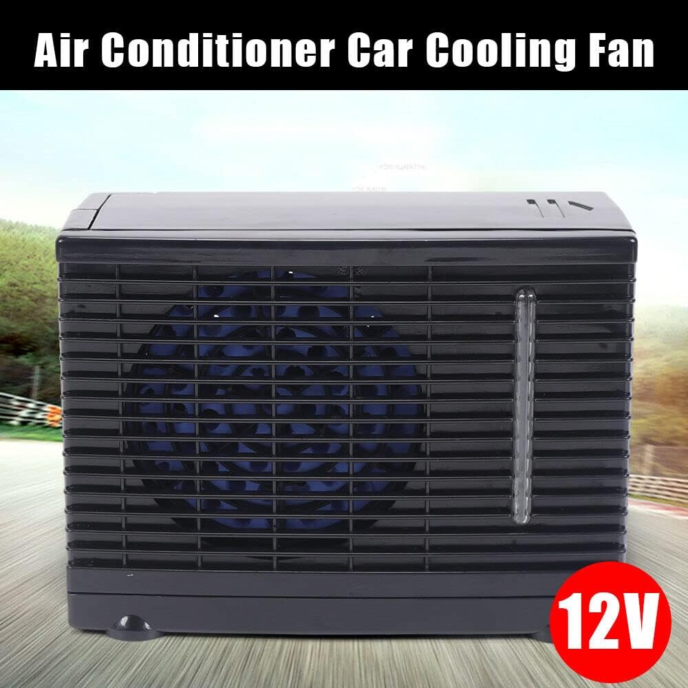 12V Portable Car Air Conditioner Cooling Fan, Pack of 2 Q2527