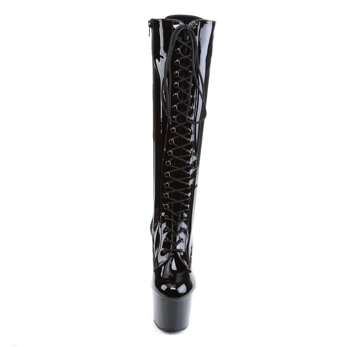Black Str Patent Shoes T448