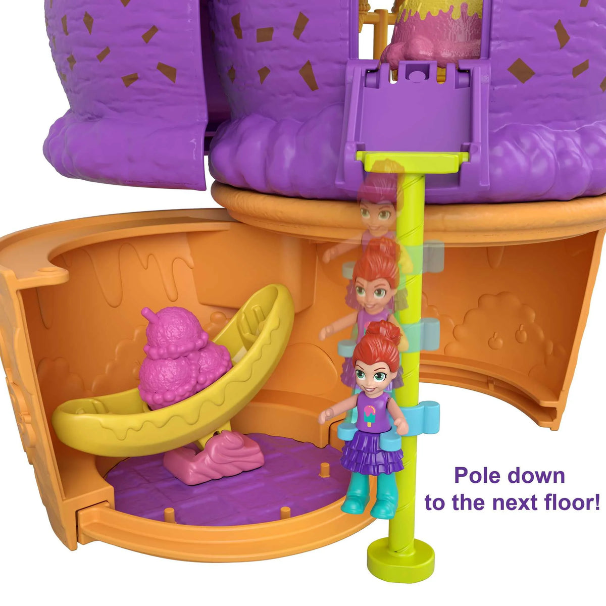 2-in-1 Playground with 2 Micro Dolls and 25 Accessories W79533
