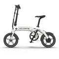 14 Electric Bike, 350W 7.5Ah/36V Lightweight Folding Electric Bicycles (White) S162519