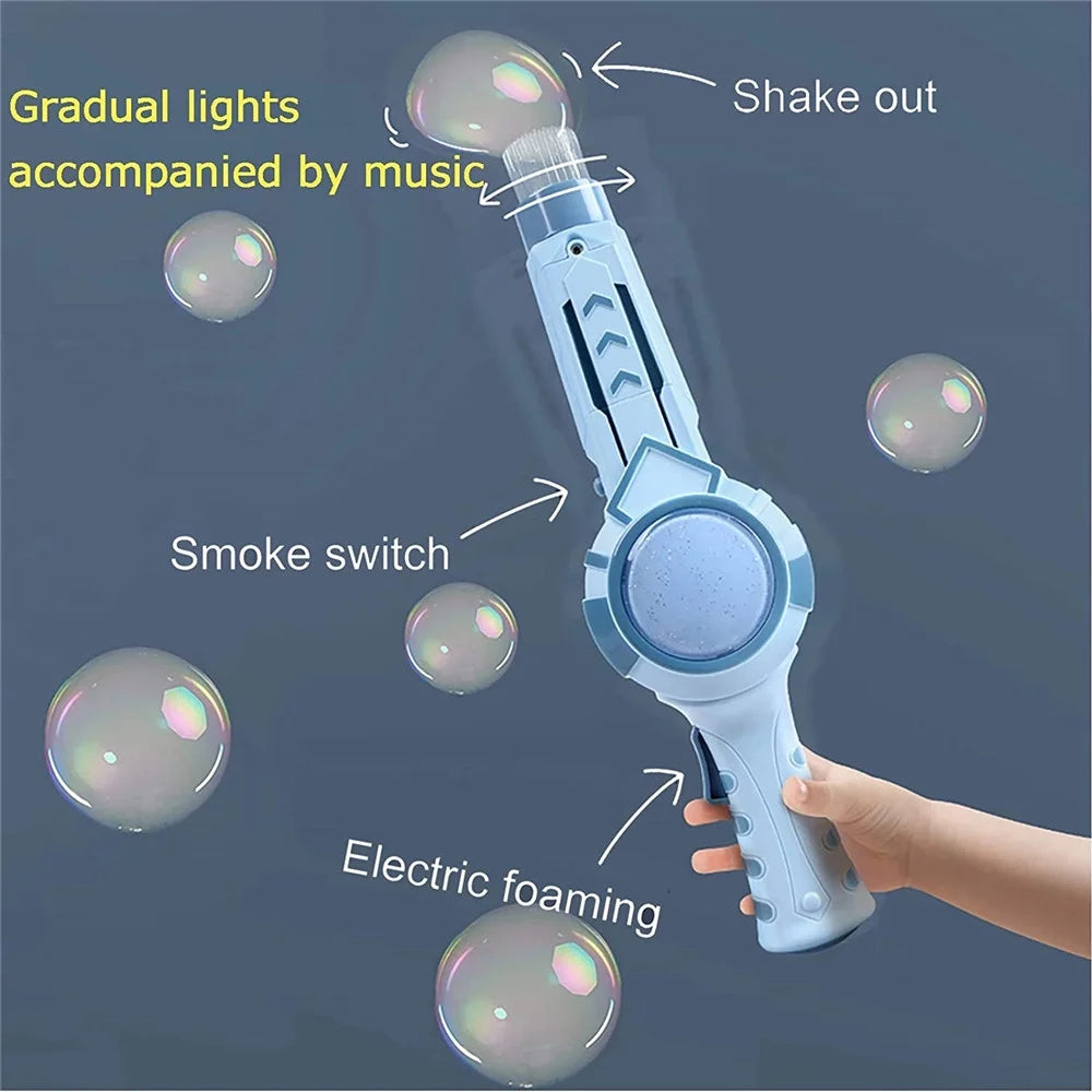 Blue Bubble Wand with Gloves D7429