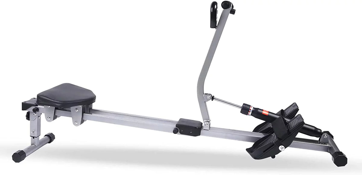 Rowing Machine with Digital Monitor Black B618