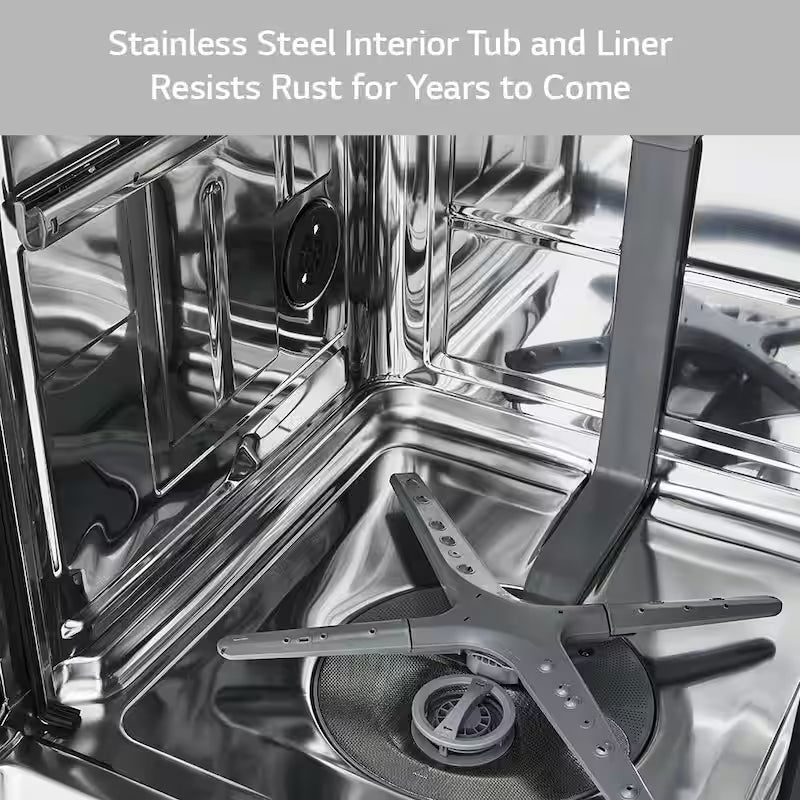 Black Stainless Steel Front Control Dishwasher Y285