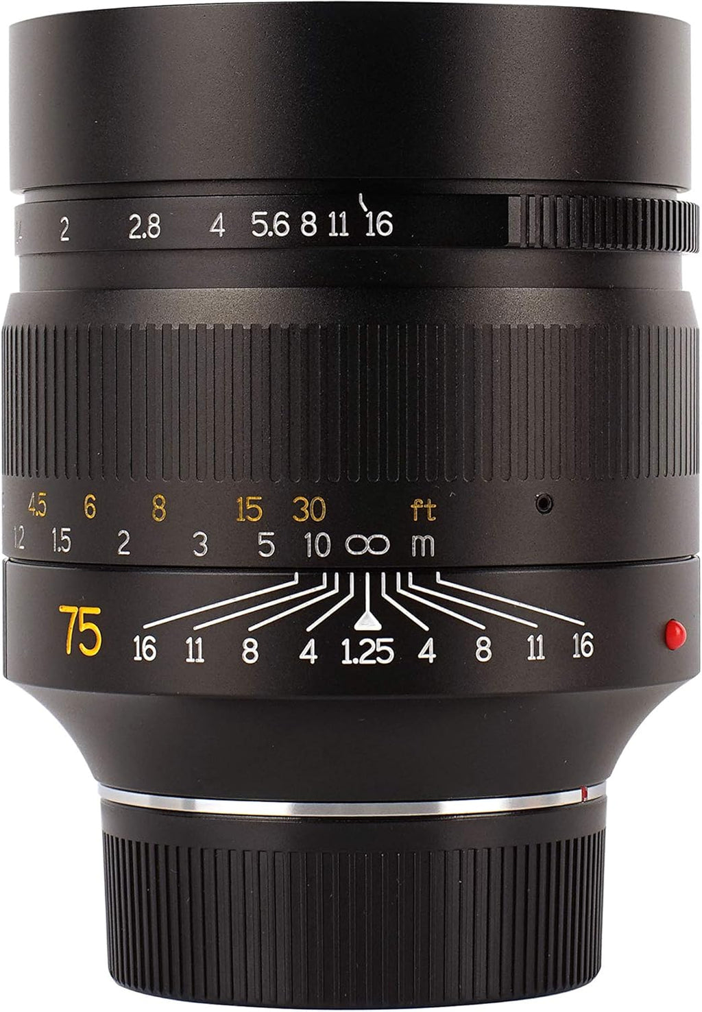 75mm F1.25 Fixed Mirrorless Camera Lens K3812