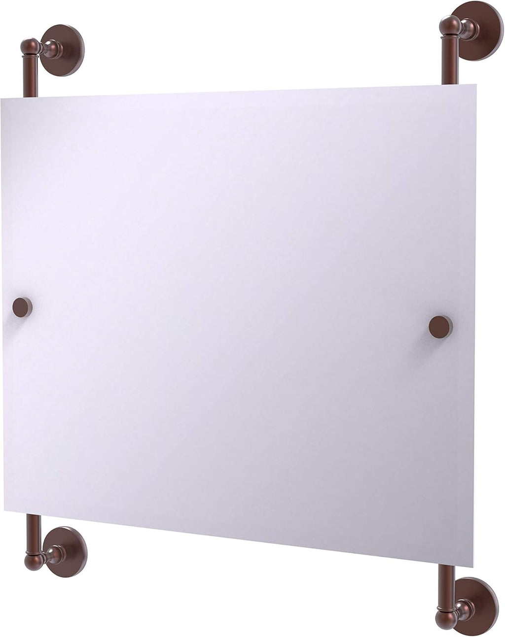 Polished Nickel Frameless Wall Mirror Y34167