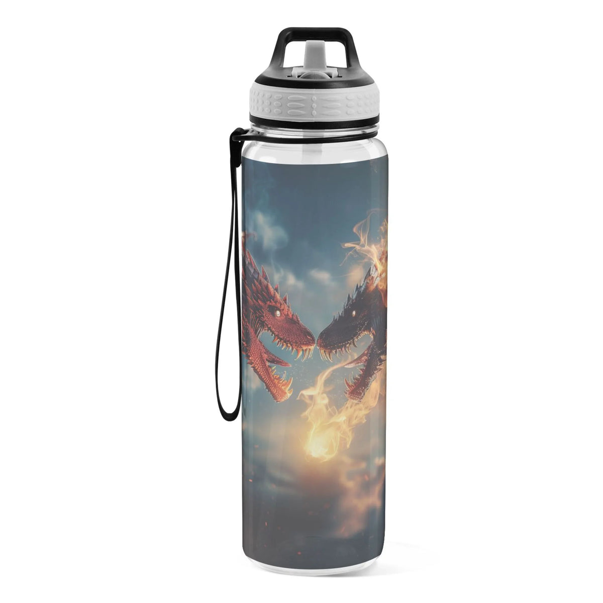 32oz Tritan Sports Water Bottle with Straw F6512