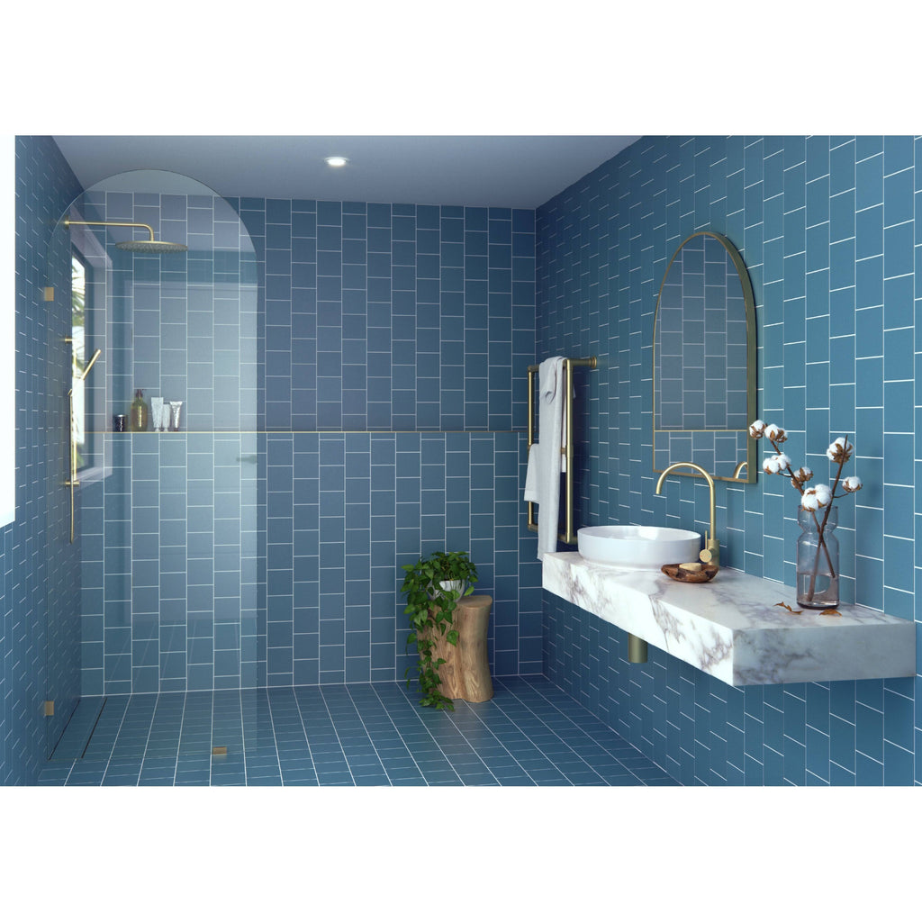 Frameless Arched Shower Door U957894