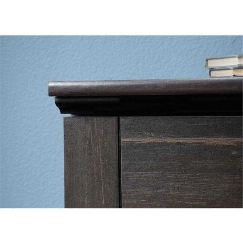 Antique Black Computer Desk R28556