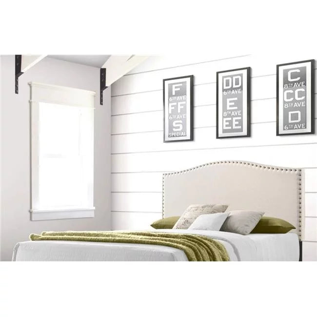 King Size Headboard - Beige J344