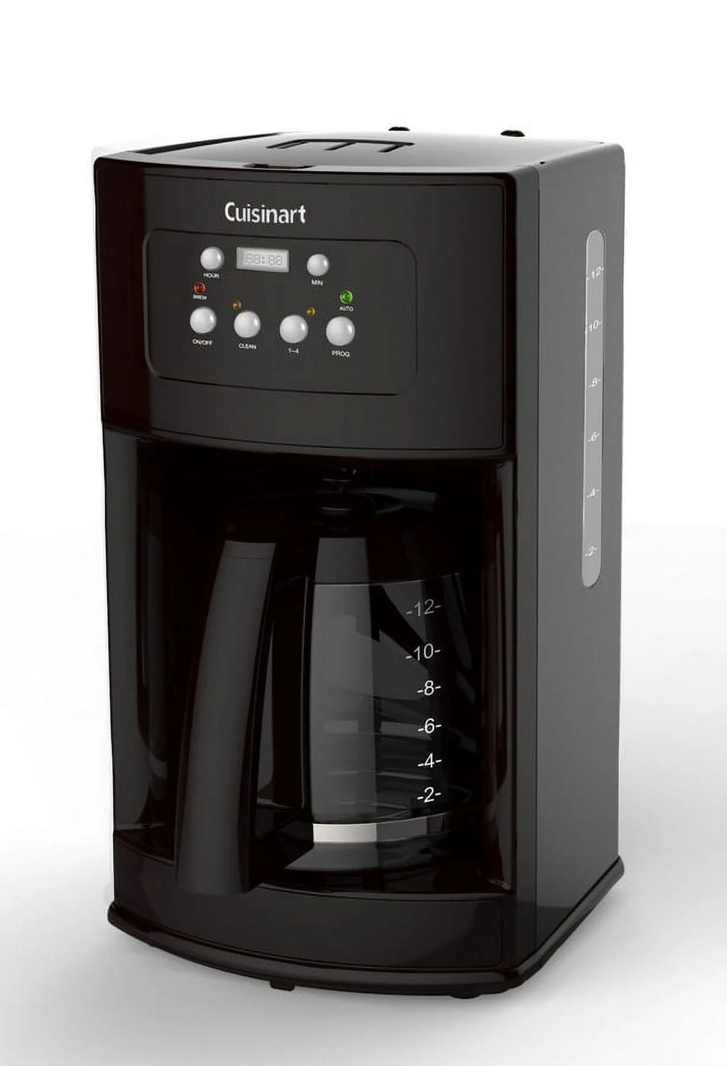 12 Cup Programmable Coffeemaker with Glass Carafe, Black G502797