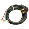 4-Feet Round Dryer Cord, Black Z8430