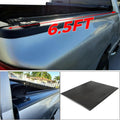 Soft Roll-up Truck Tonneau Cover with 6.5' Bed Black Sailcloth M436373