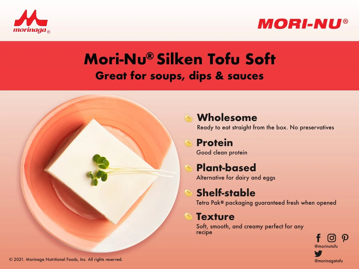 Soft Silken Tofu 12 oz x 12 Packs J4882