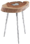 Poured Aluminum Side Table T42476