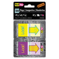 100/Pack Pop-Up Page Flags with Dispenser Z71245
