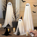 Halloween Light-Up Ghosts with String Lights R593