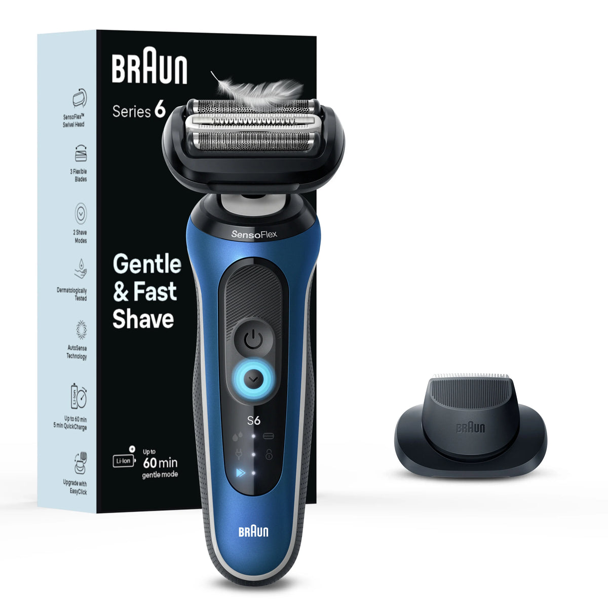 Electric Shaver with Precision Trimmer and Pouch C5266