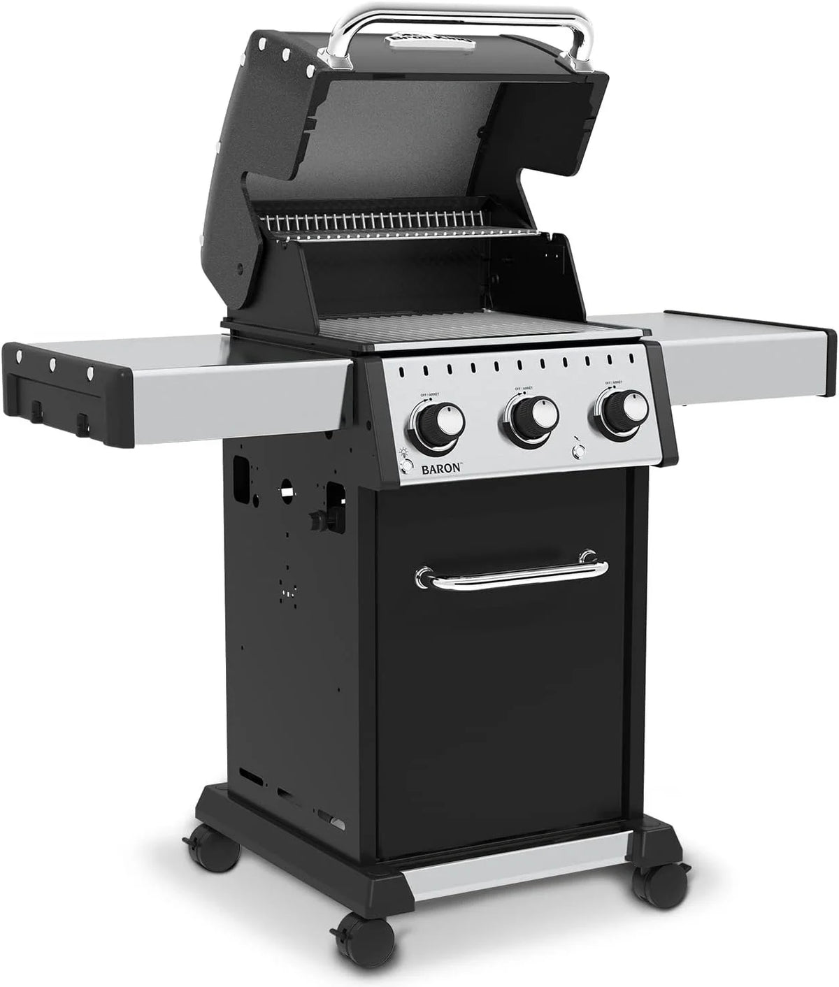 Liquid Propane Silver Black Grill I263