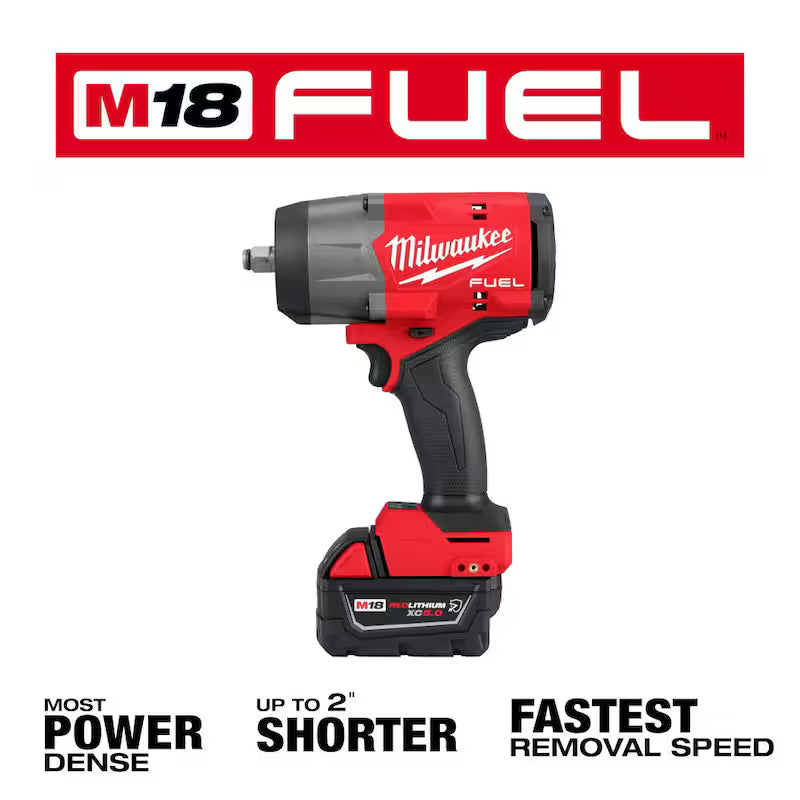 18V Lithium-Ion Brushless Cordless 1/2 in. Impact Wrench with Friction Ring Kit D7159