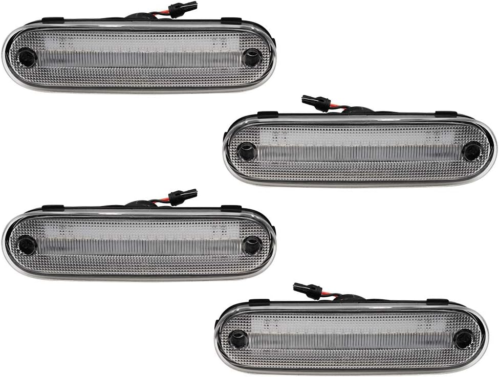 4Pcs Front & Rear LED Side Marker Light For Mazda Miata/MX-5 1990-1997/1999-2005 T292