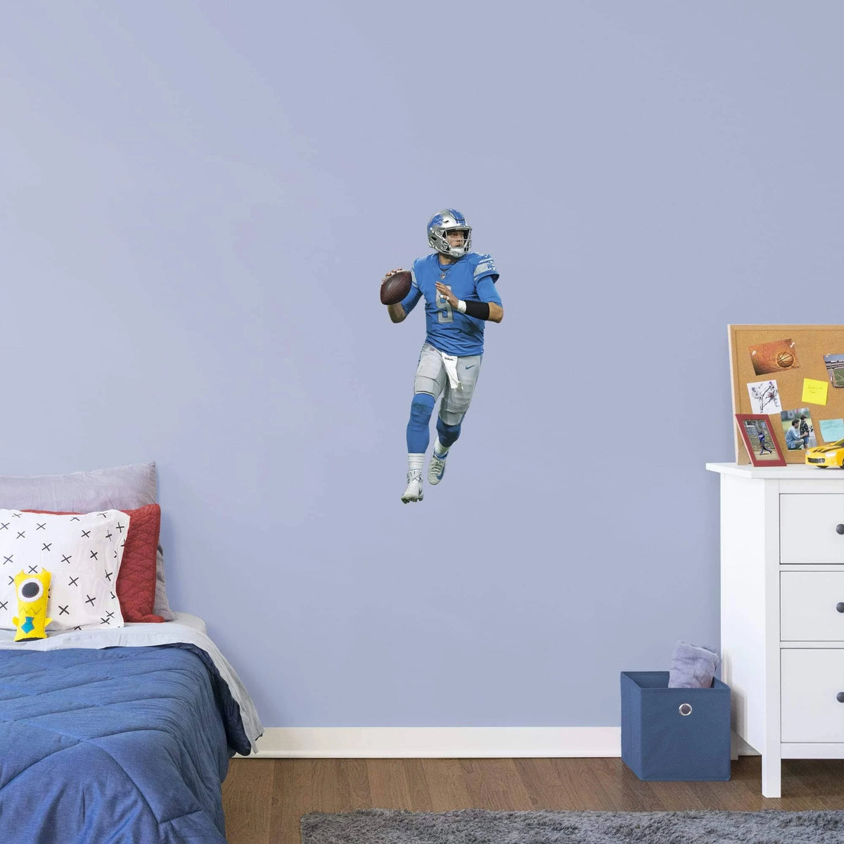 Officially Licensed NFL Removable Wall Decal Giant Athlete + 2 Wall Decals O363243