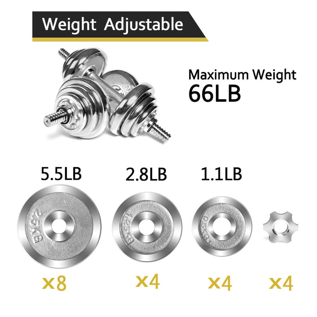 Adjustable Dumbbells Barbell Set P6767