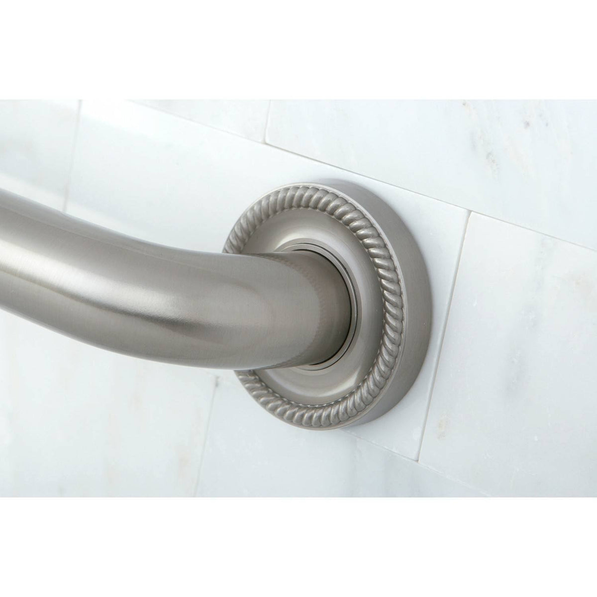 Brushed Nickel Decorative Grab Bar G566