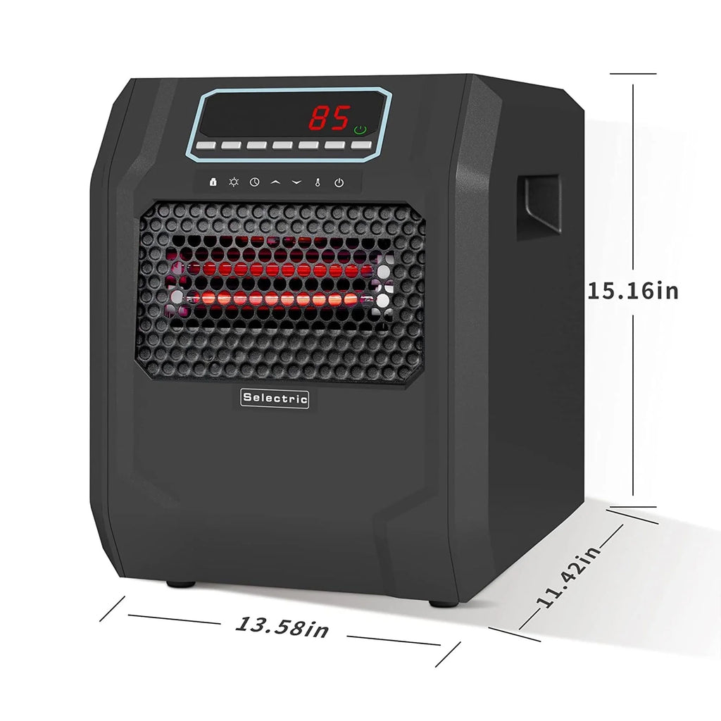 Electric Space Heater with Remote Control (2 Pack) S13610