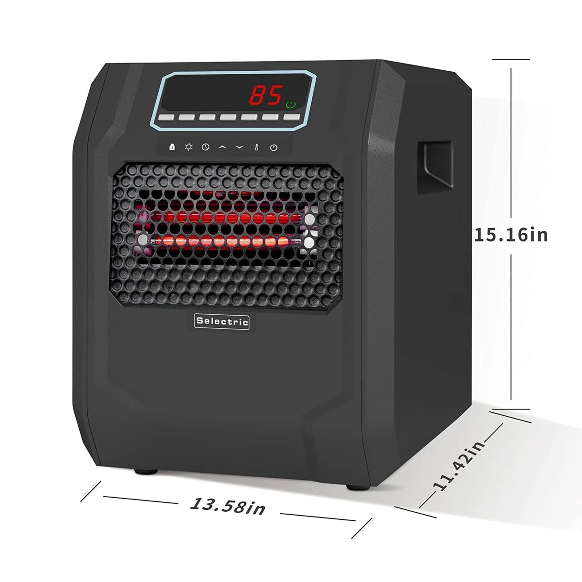 Electric Space Heater with Remote Control (2 Pack) S13610