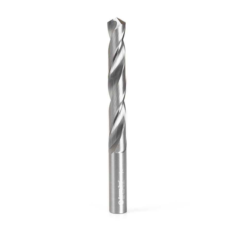 Carbide 4 Facet Point Drill Bit, 118 Deg x 9/16 Dia x 6 inch Long Jobber Length D228