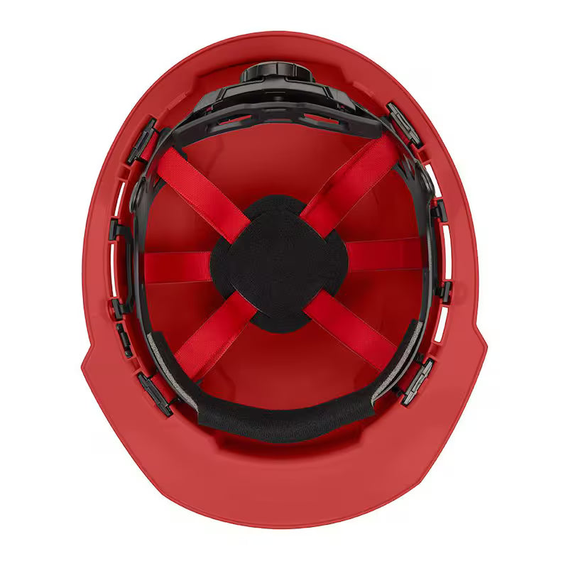 Red Type 1 Class E Front Brim Non-Vented Hard Hat 10-Pack Z291209