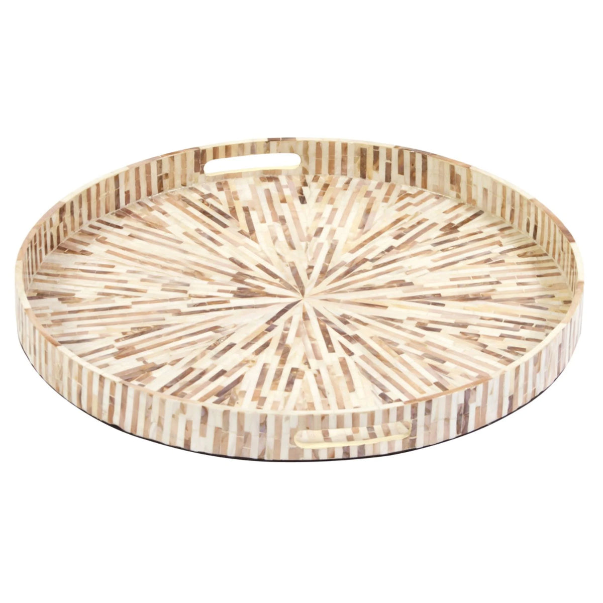 Round Mother of Pearl Tray D57256