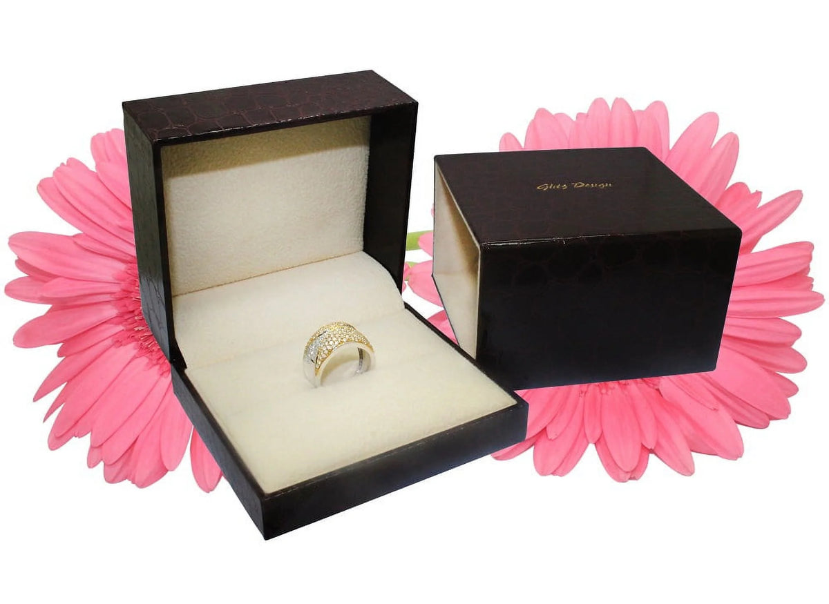 Black Diamond Ring 1.00 CT TW 14k Gold P31806