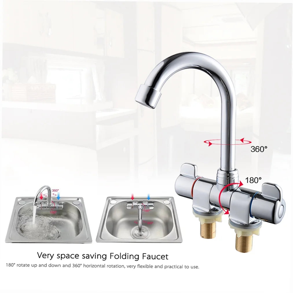 RV Kitchen Hot and Cold Water Mixer Tap C2490