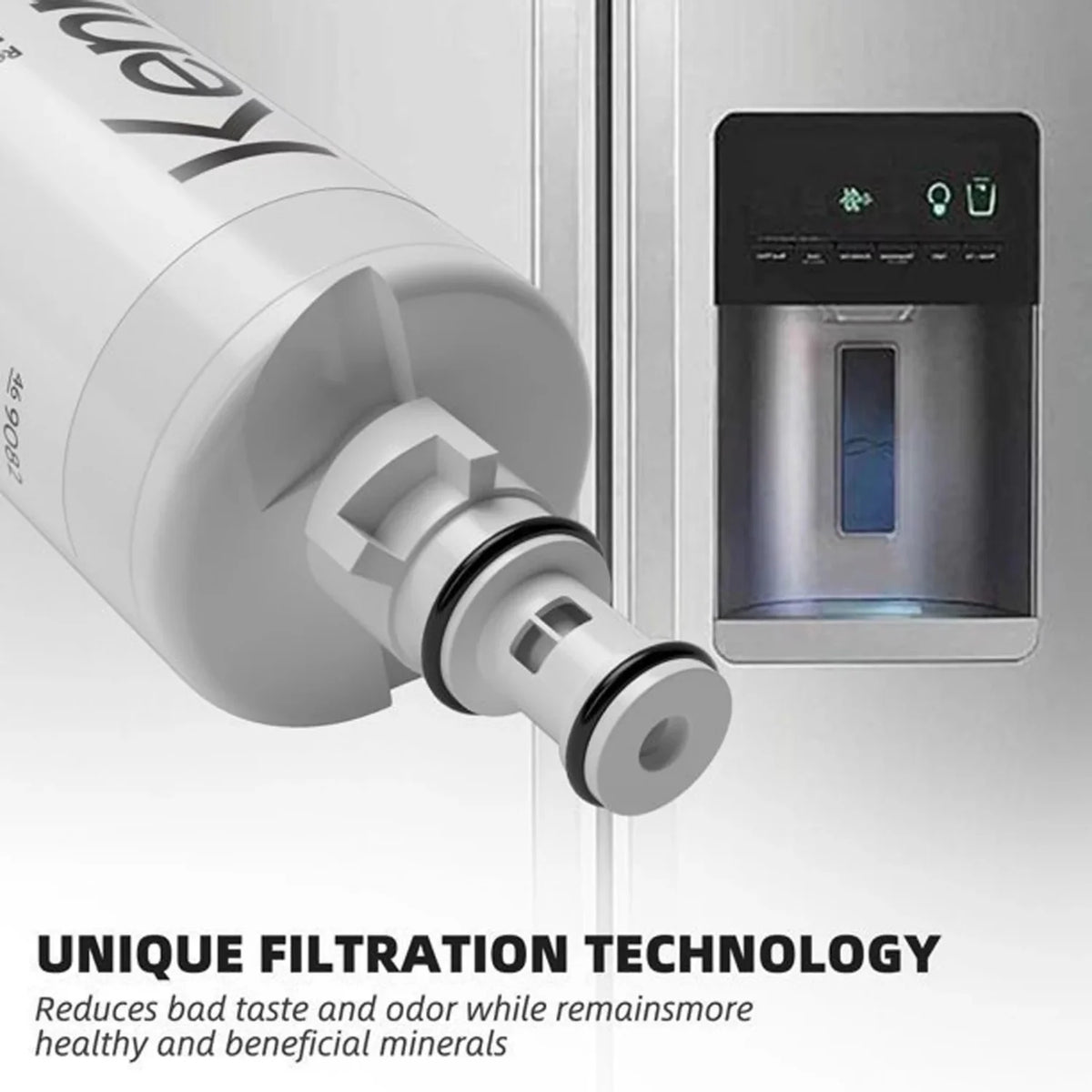 3 Pack Refrigerator Water Filter Replacement U7330