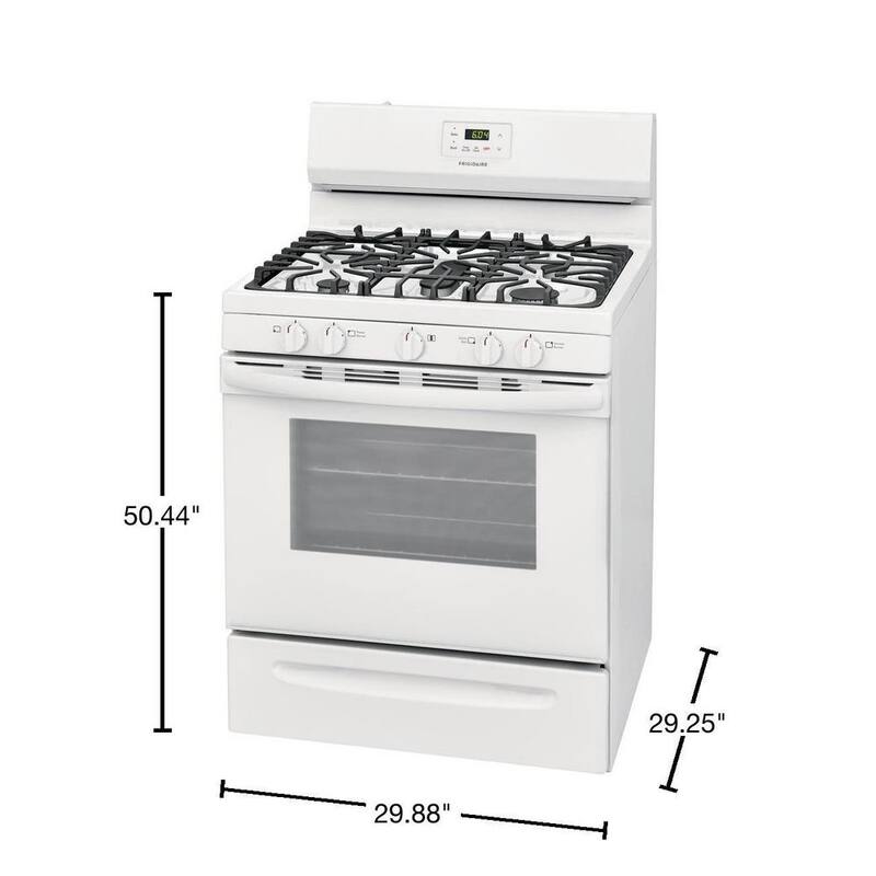 5-Burner Gas Range White N6979