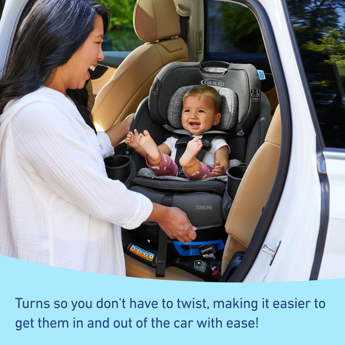 3-in-1 Rear- and Forward-Facing Car Seat B968