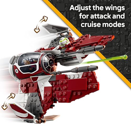 Star Wars Jedi Interceptor Spaceship Building Toy G2796
