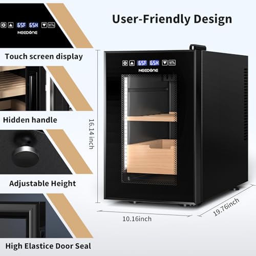 23L Electric Cigar Humidor with Digital Hygrometer D5800