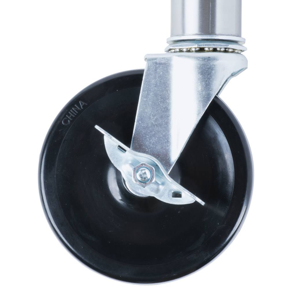 5x22 Food Table Stem Casters with Legs - 4/Set D6521
